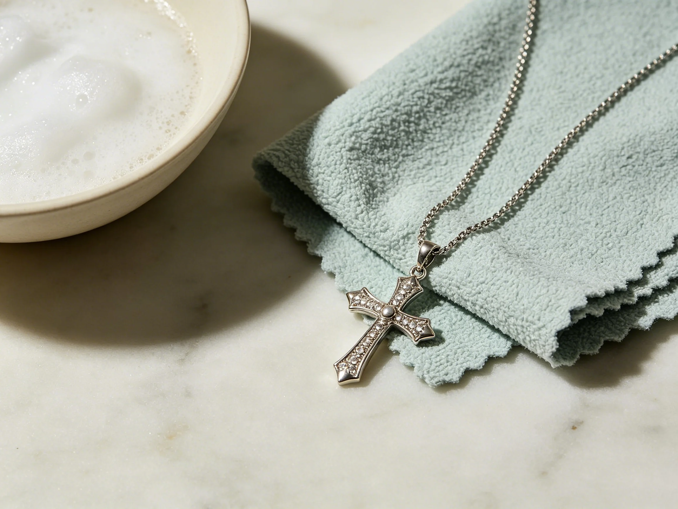 How to Clean Cross Jewelry Without Damaging the Finish