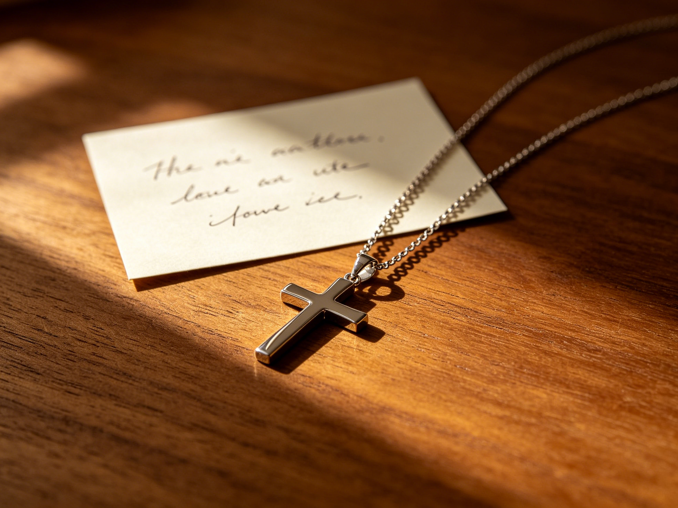 Cross Necklace Gift