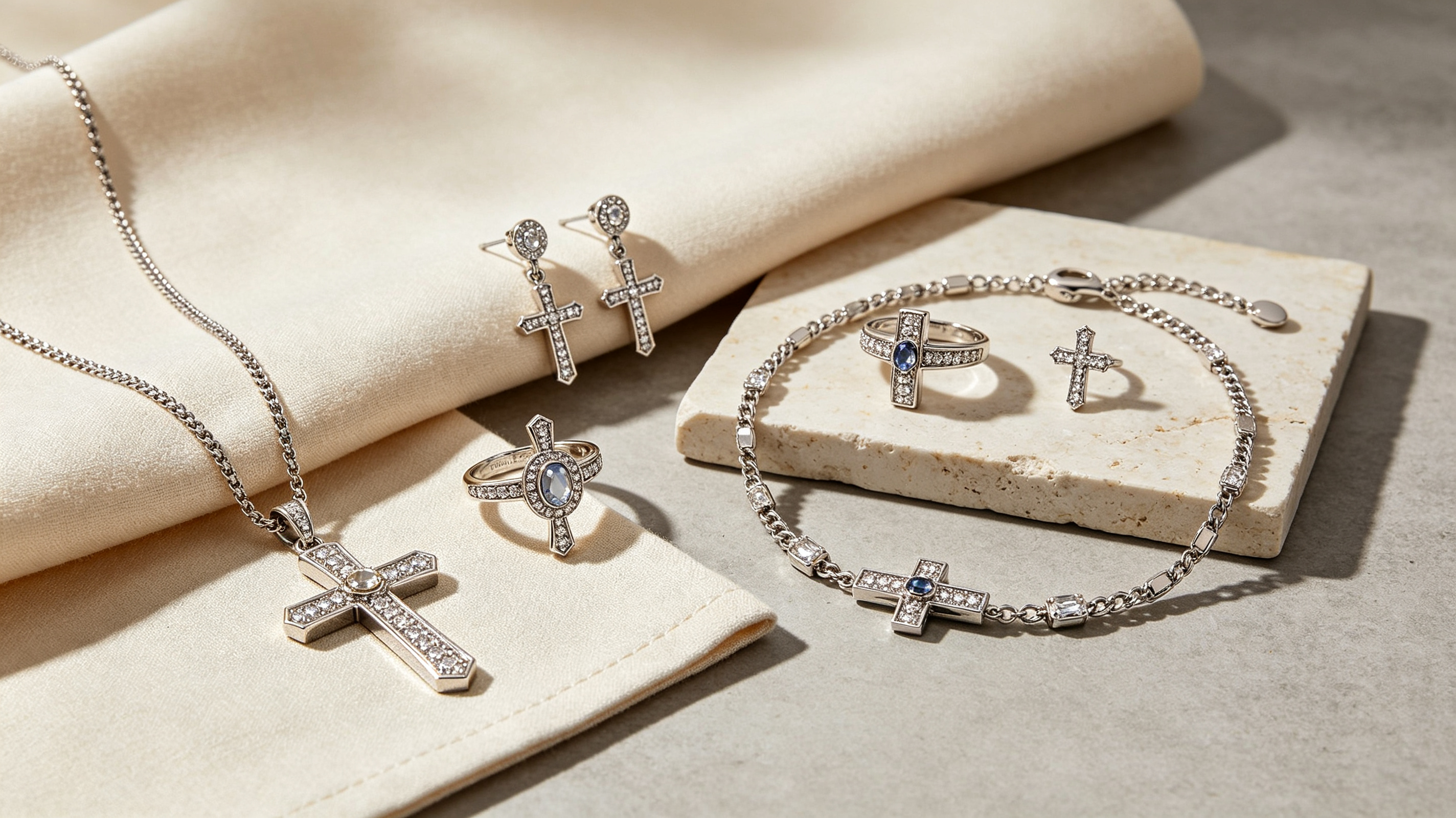 Cross Jewelry Set