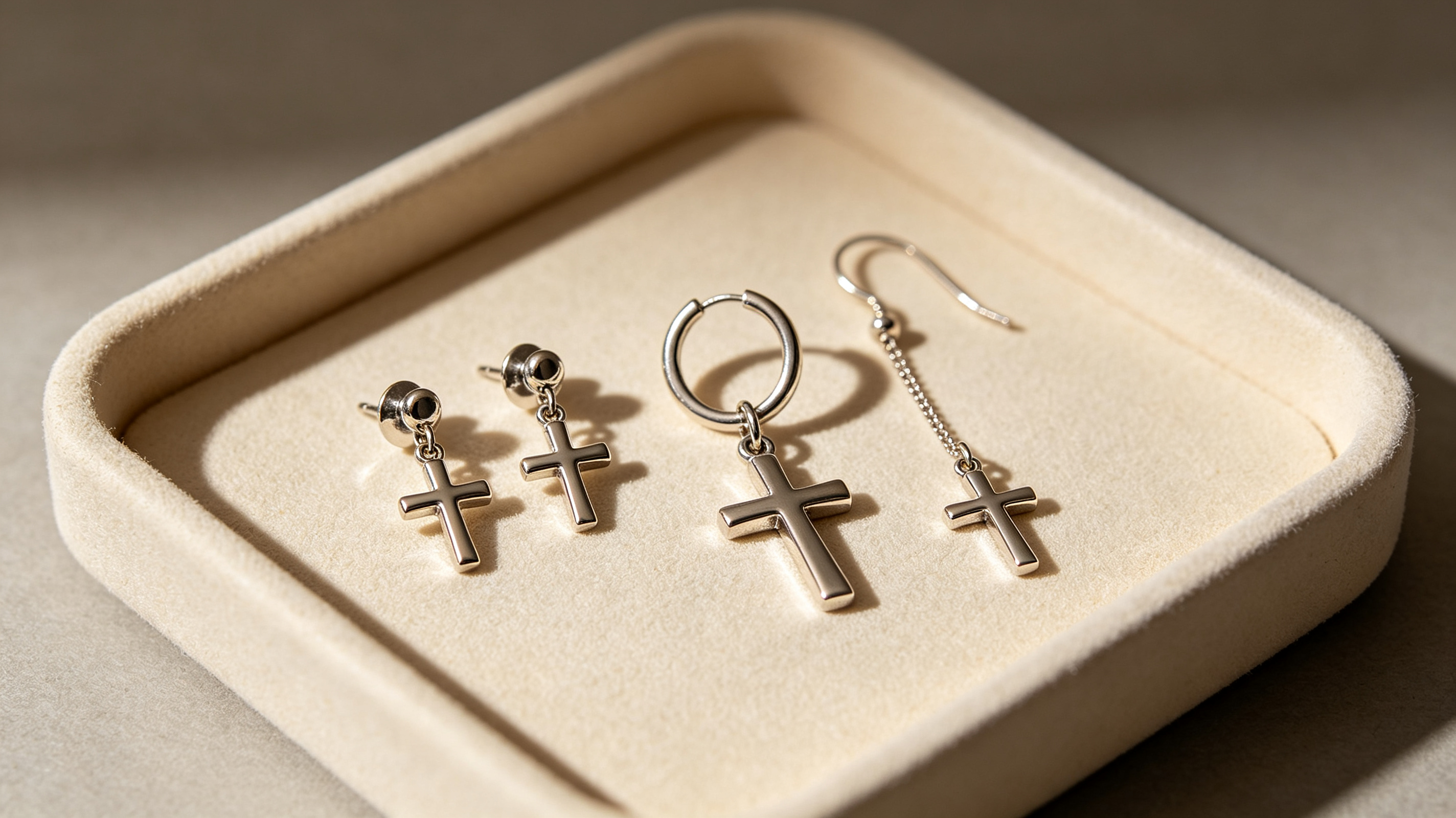 Cross Earrings