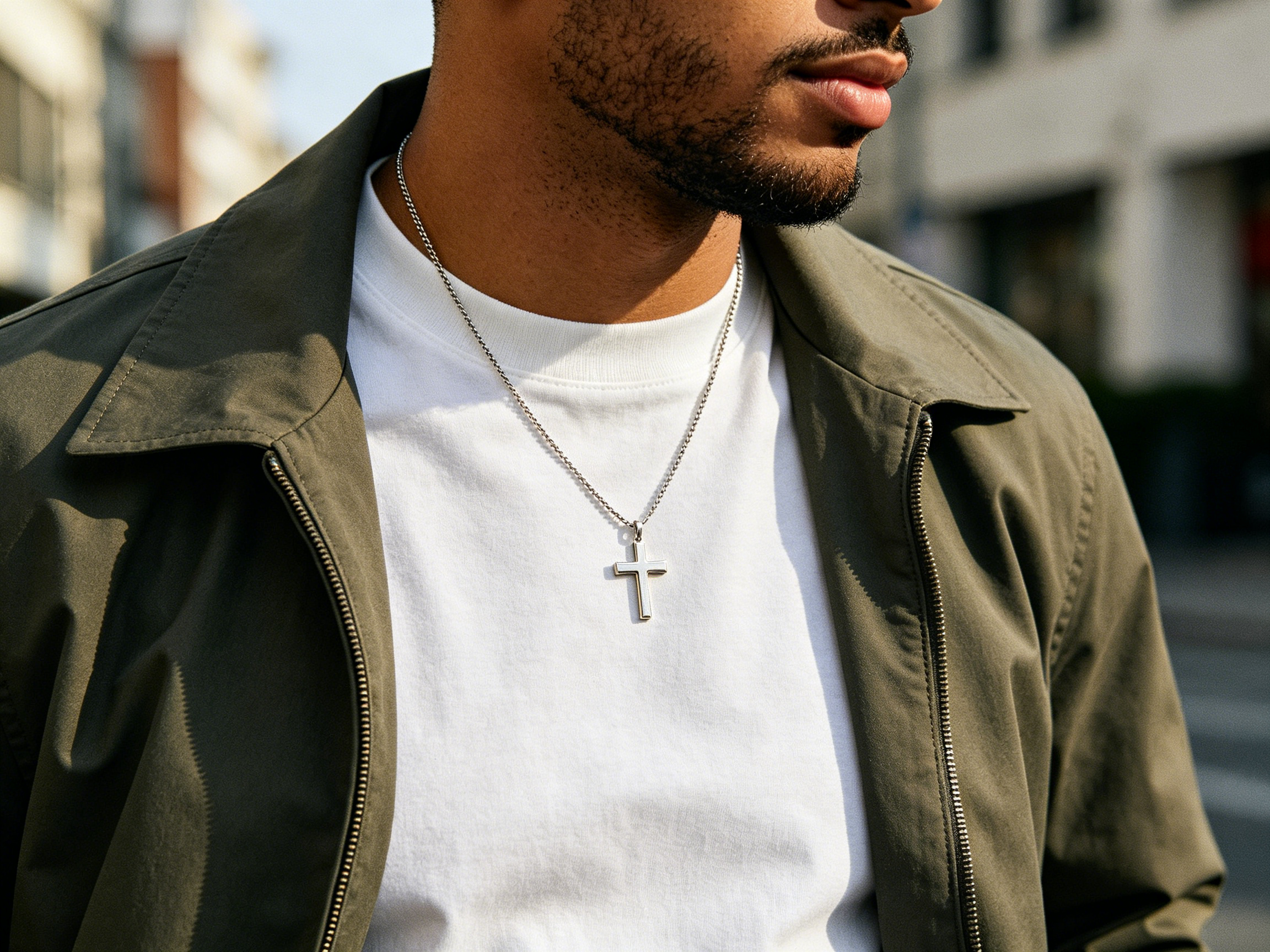 Cross Necklace for Men