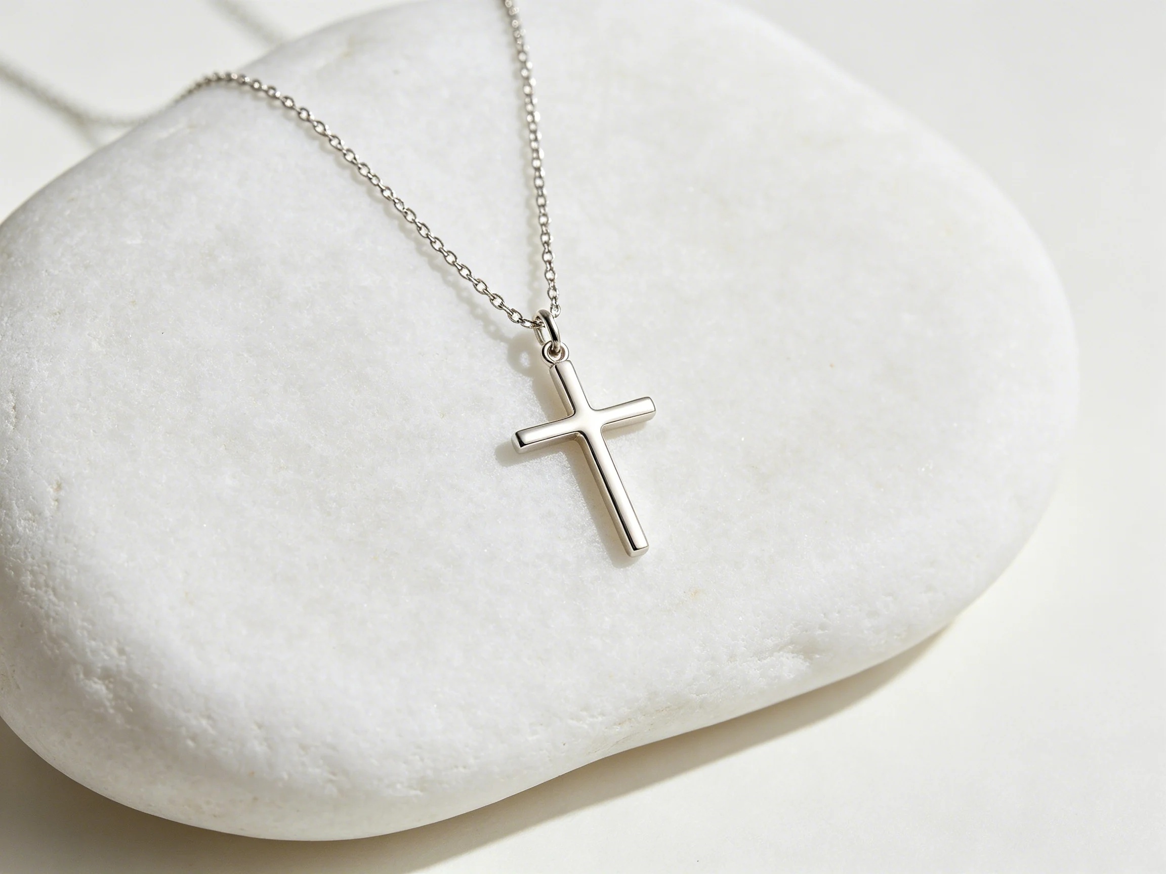 Minimalist Cross Necklace
