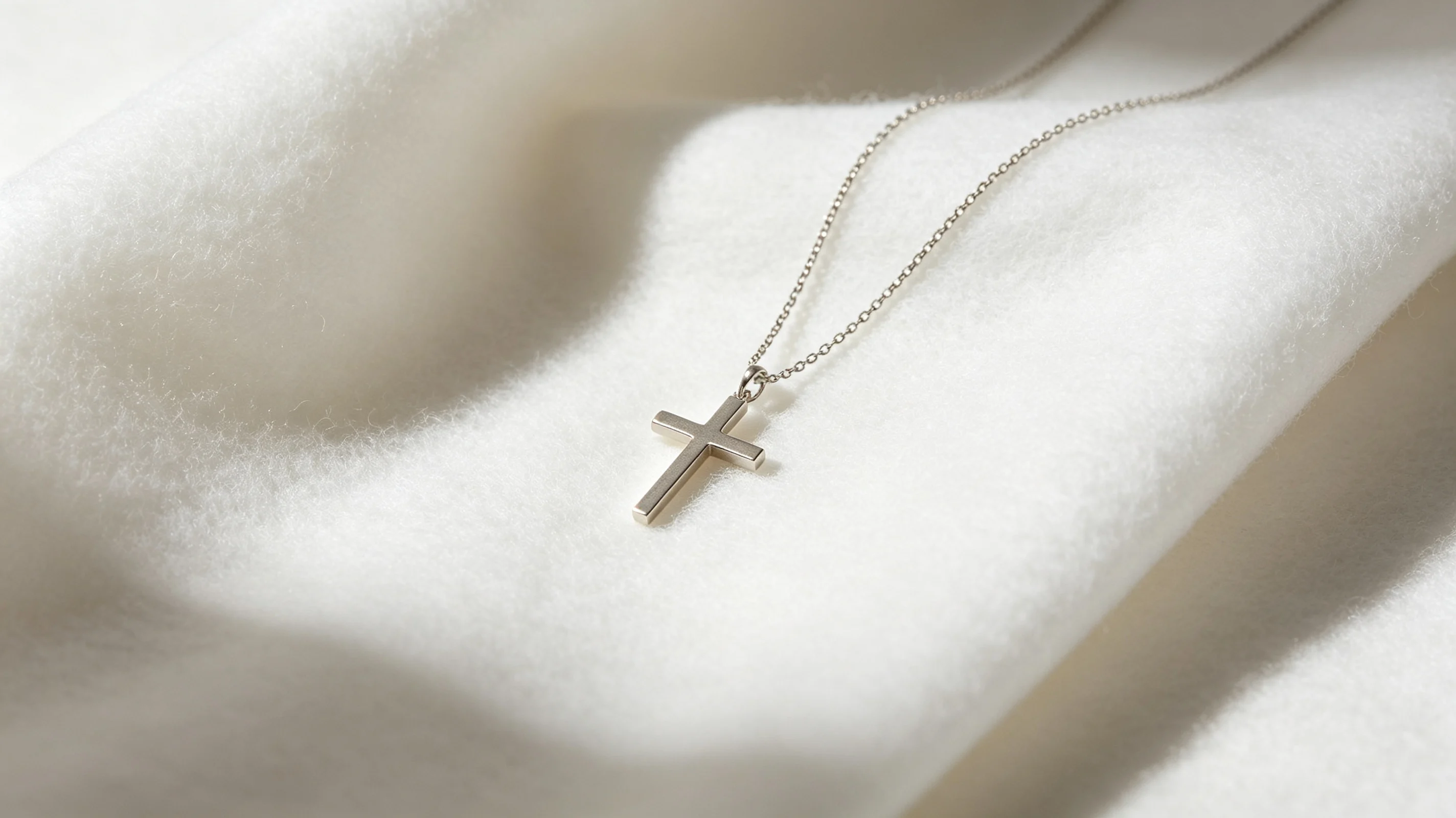 Minimalist Cross Necklace
