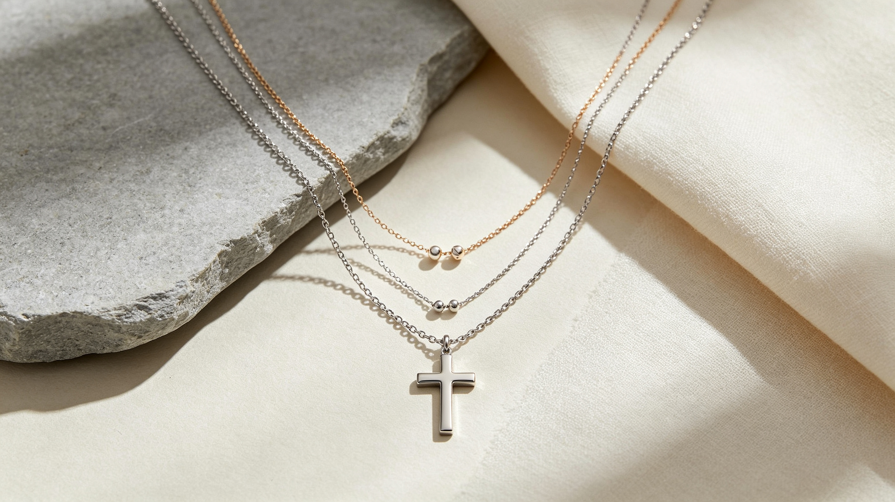 How to Layer Cross Jewelry Without Overcrowding Your Look