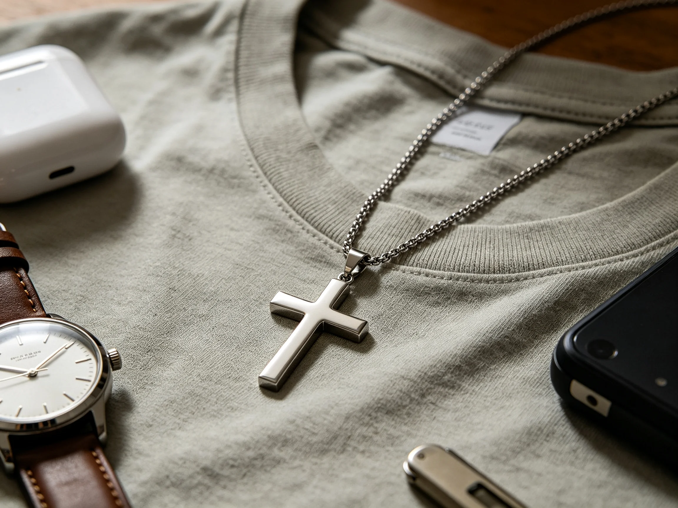 How to Style a Cross Necklace Guide