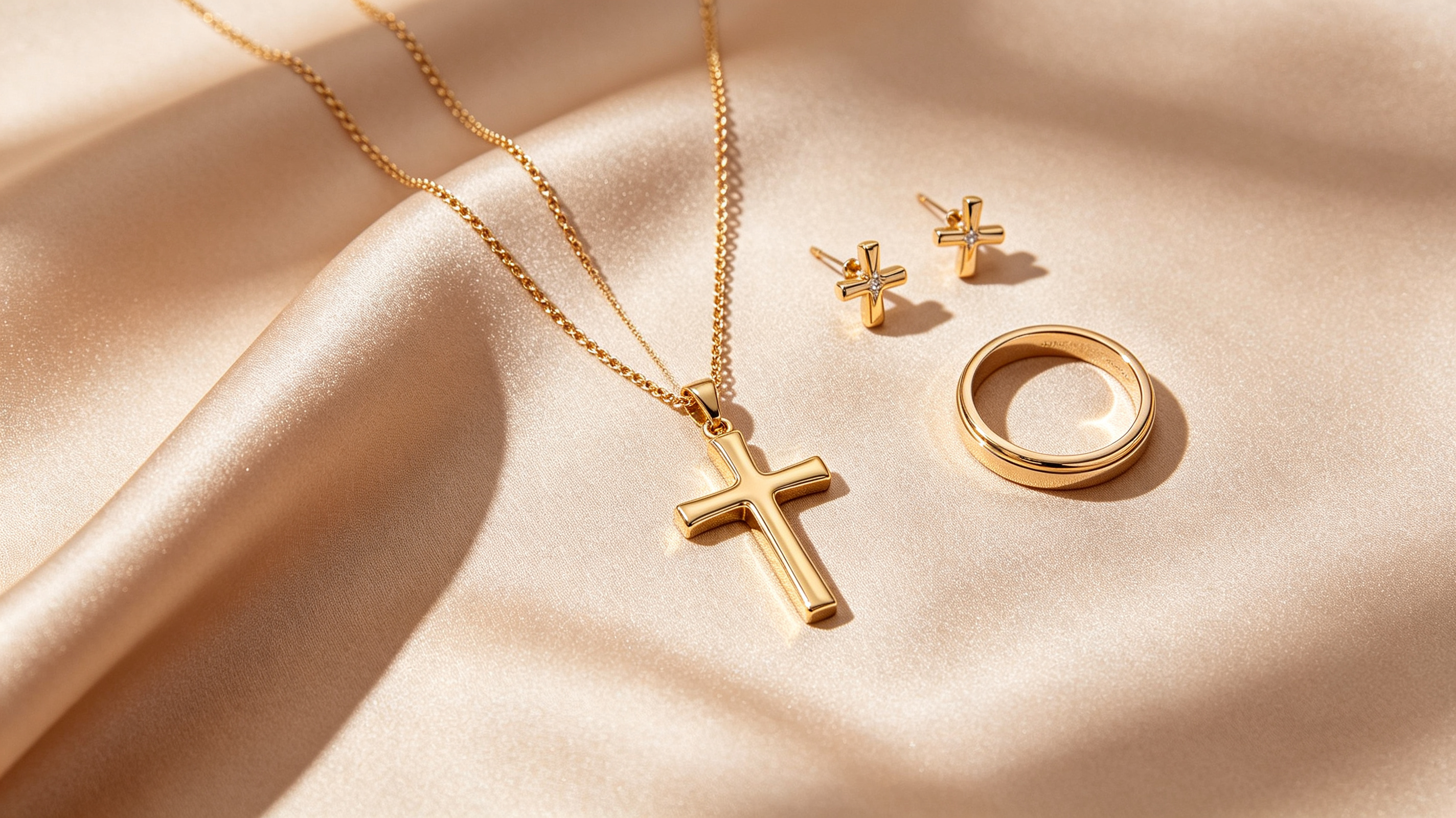Women's Gold Cross Jewelry